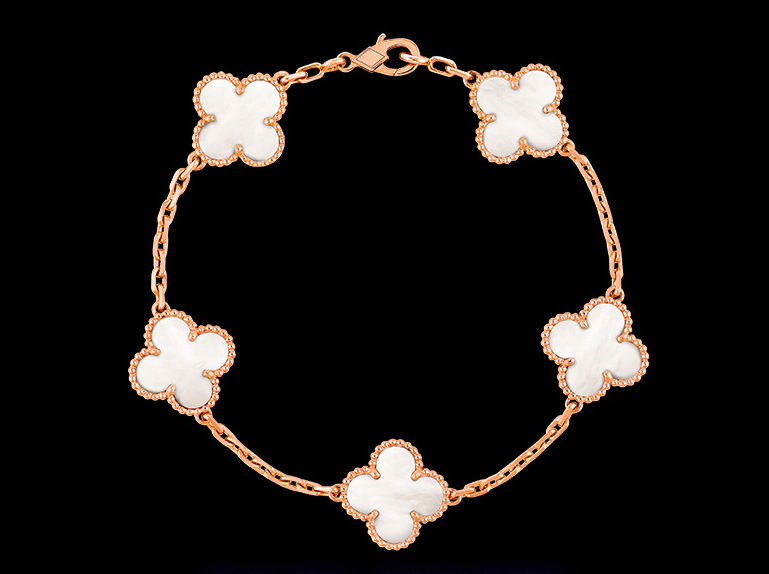 VVS Jewelry 18k Gold Clover Bracelet - High Quality Dupe