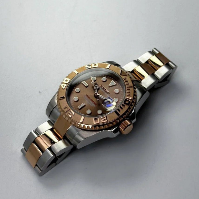 Seikmaster Yacht | Silver Rose Gold Edition