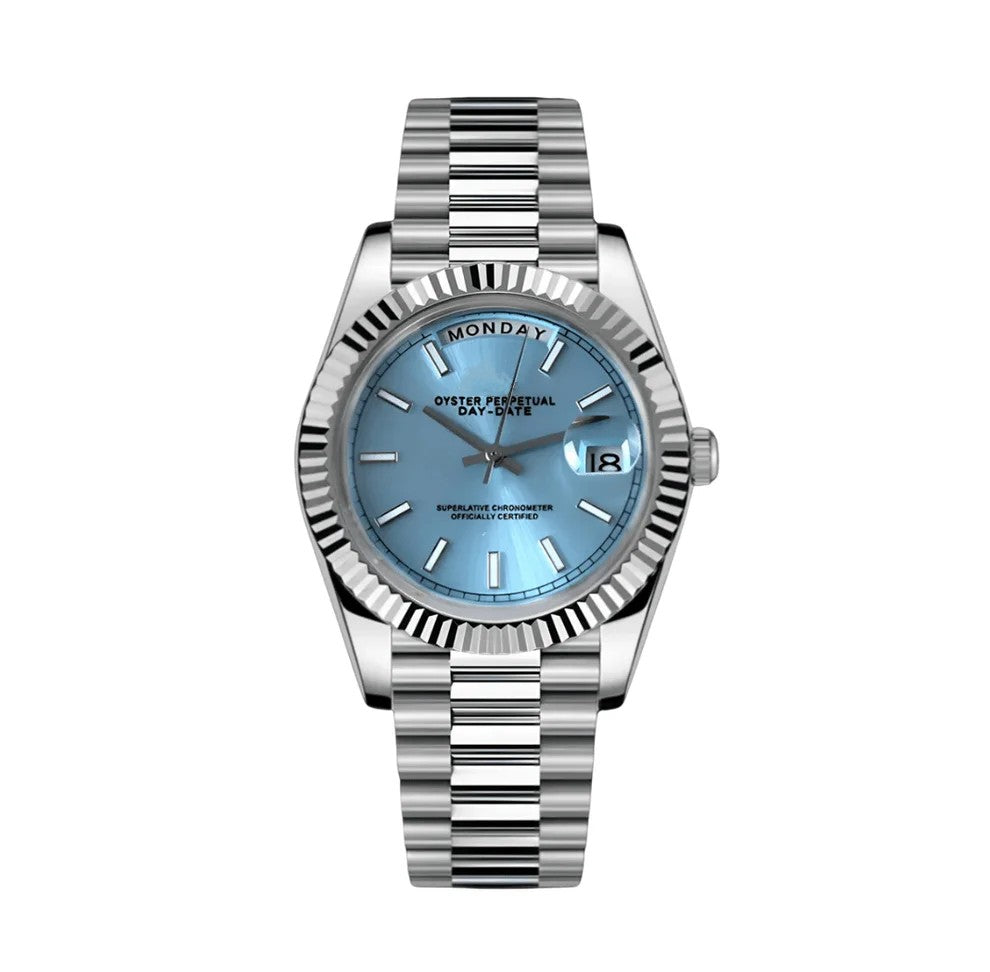 Seiko Mod Custom Daydate Tiffany Watch