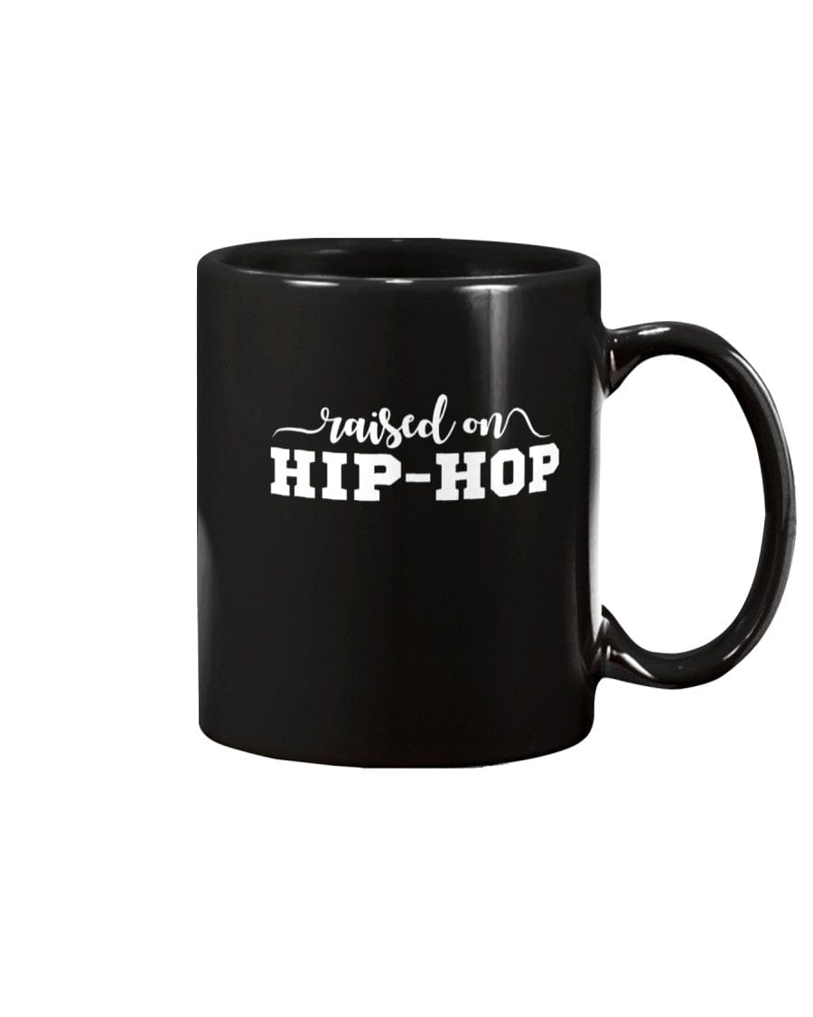 Fuel hip hop jewelry Apparel 11oz Ceramic Mug / Black / 11Oz Raised on Hip-Hop Coffee Mug