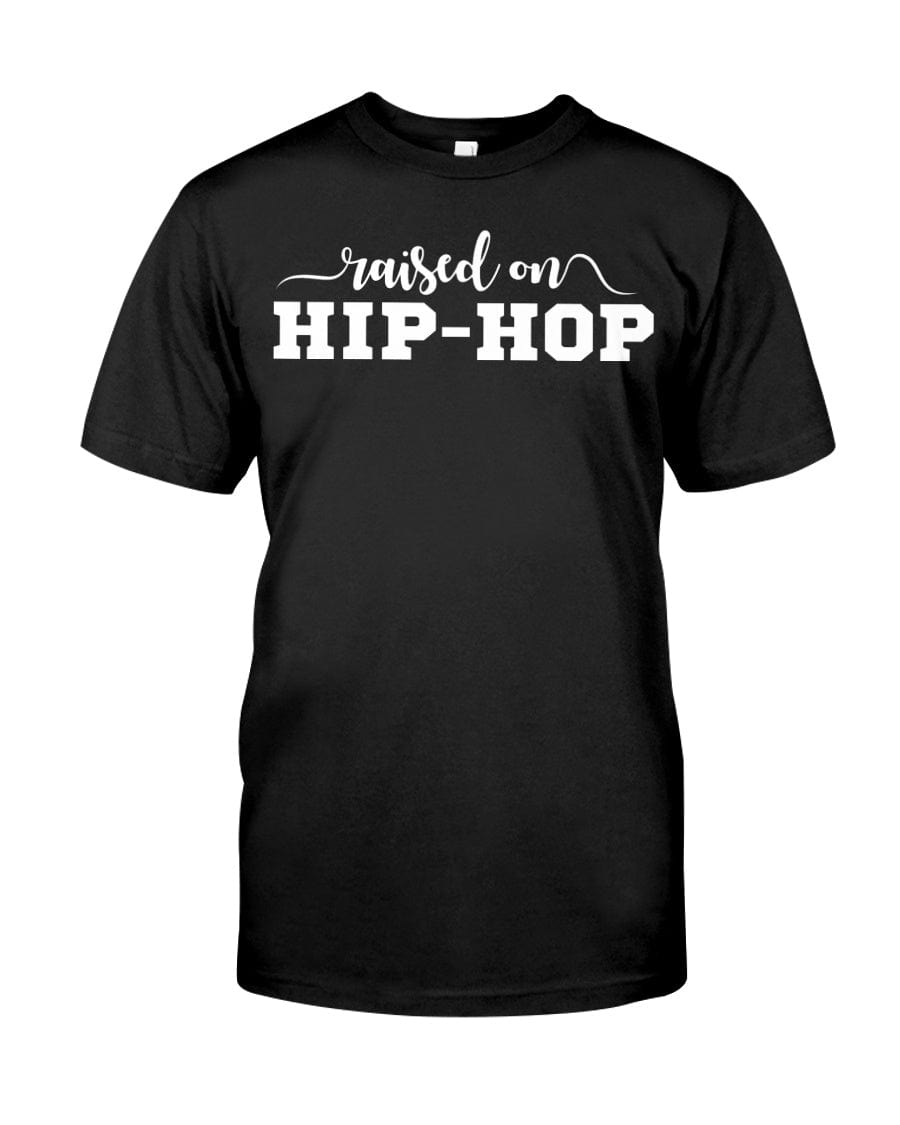 Fuel hip hop jewelry Apparel Gildan Softstyle T-Shirt / Black / XS Raised On Hip-hop Premium Fit Men's T-shirt