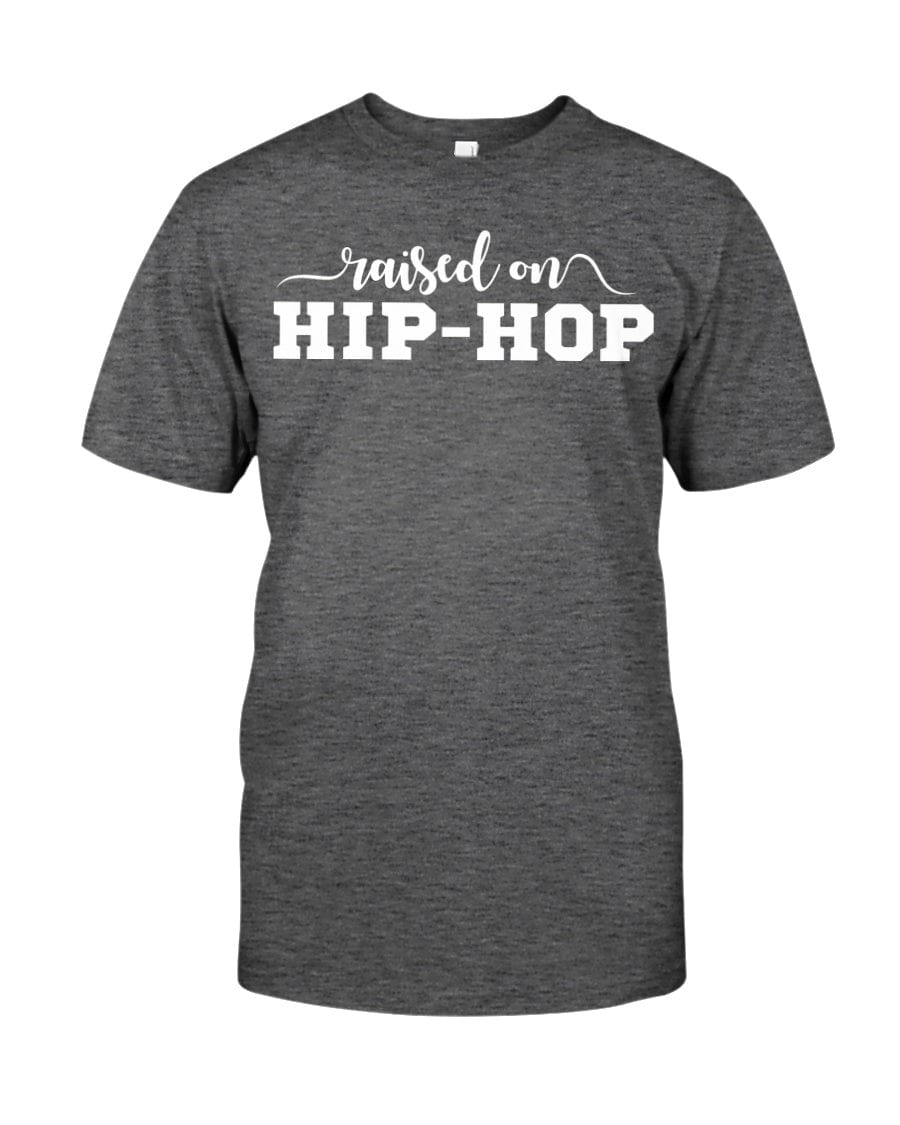 Fuel hip hop jewelry Apparel Gildan Softstyle T-Shirt / Dark Heather / XS Raised On Hip-hop Premium Fit Men's T-shirt