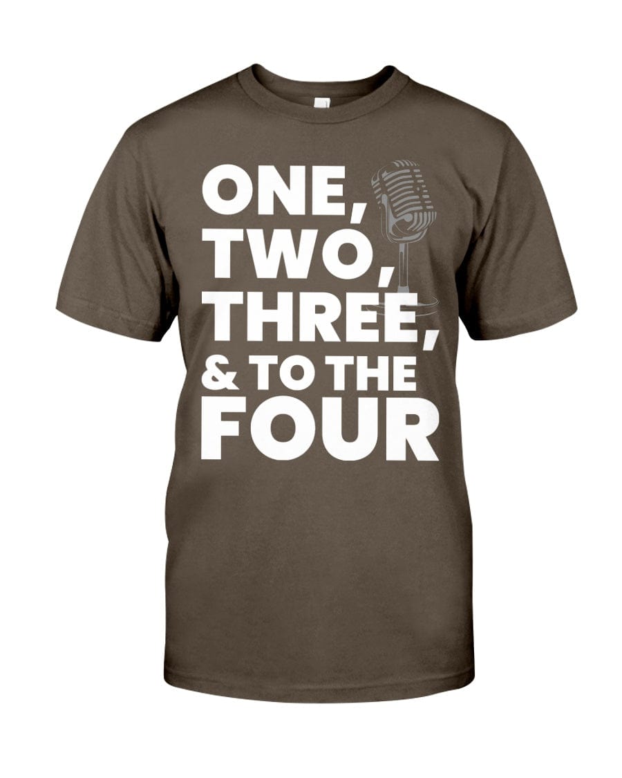 Fuel hip hop jewelry Shirts Dark Chocolate / XS One, Two, There, & To The Four Premium Fit Men's T-shirt