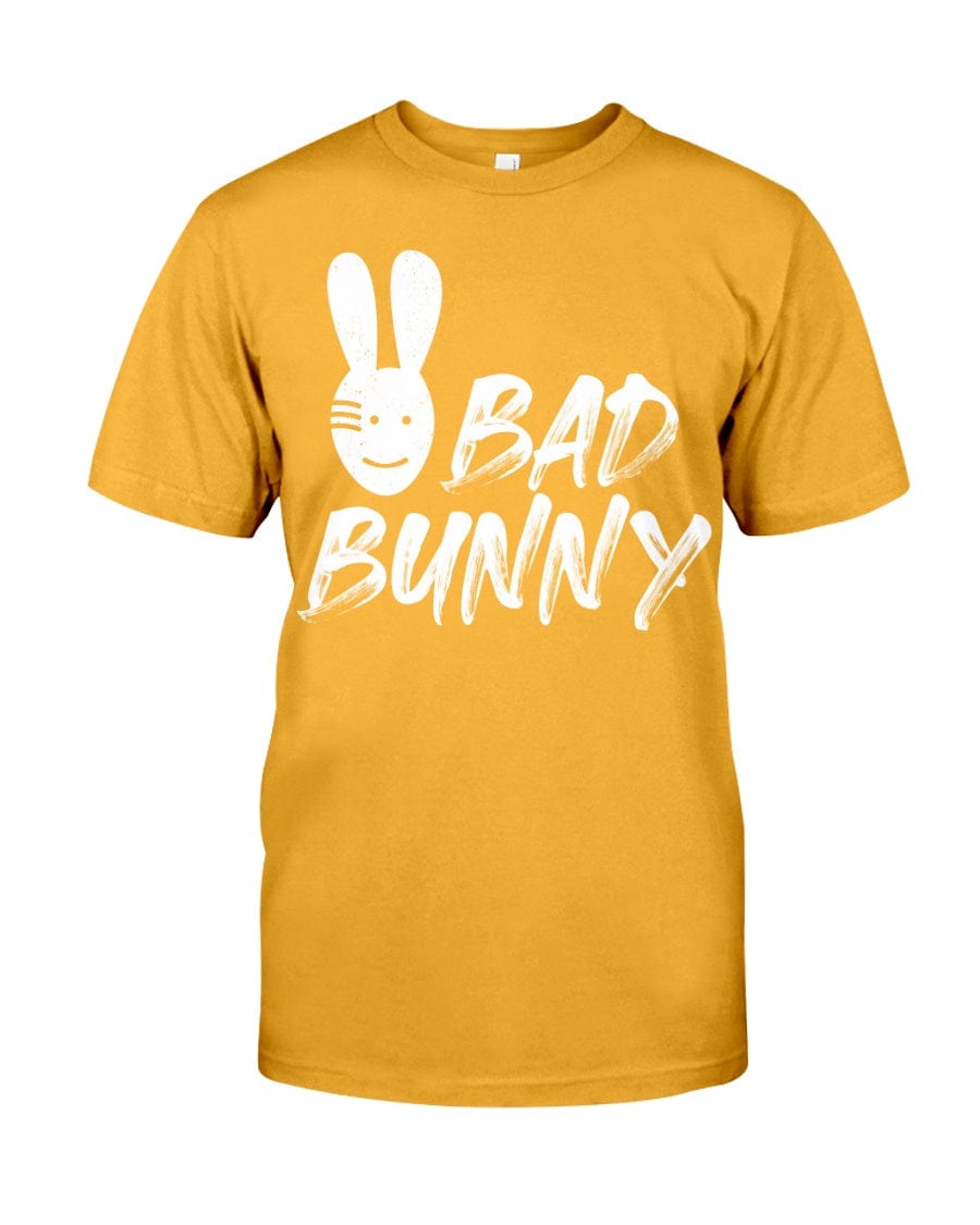 Fuel hip hop jewelry Shirts Gold / XS Bad Bunny Premium Fit Men's T-Shirt