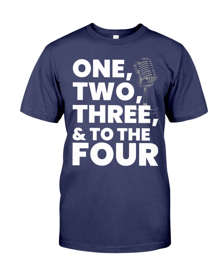 Fuel hip hop jewelry Shirts Navy / XS One, Two, There, & To The Four Premium Fit Men's T-shirt