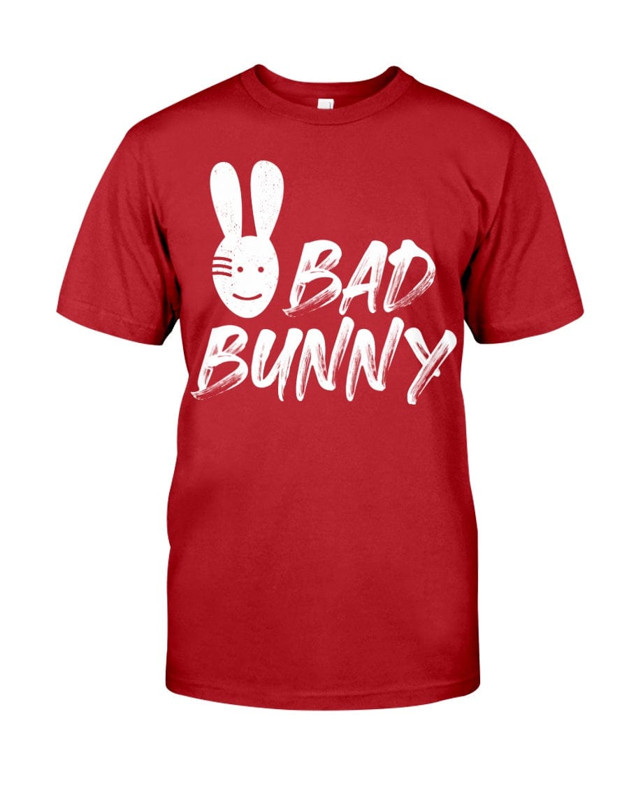 Fuel hip hop jewelry Shirts Red / XS Bad Bunny Premium Fit Men's T-Shirt