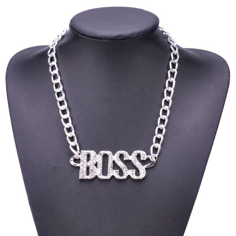 Hip Hop Fresh Jewelry hip hop jewelry Boss Cuban Link Necklace