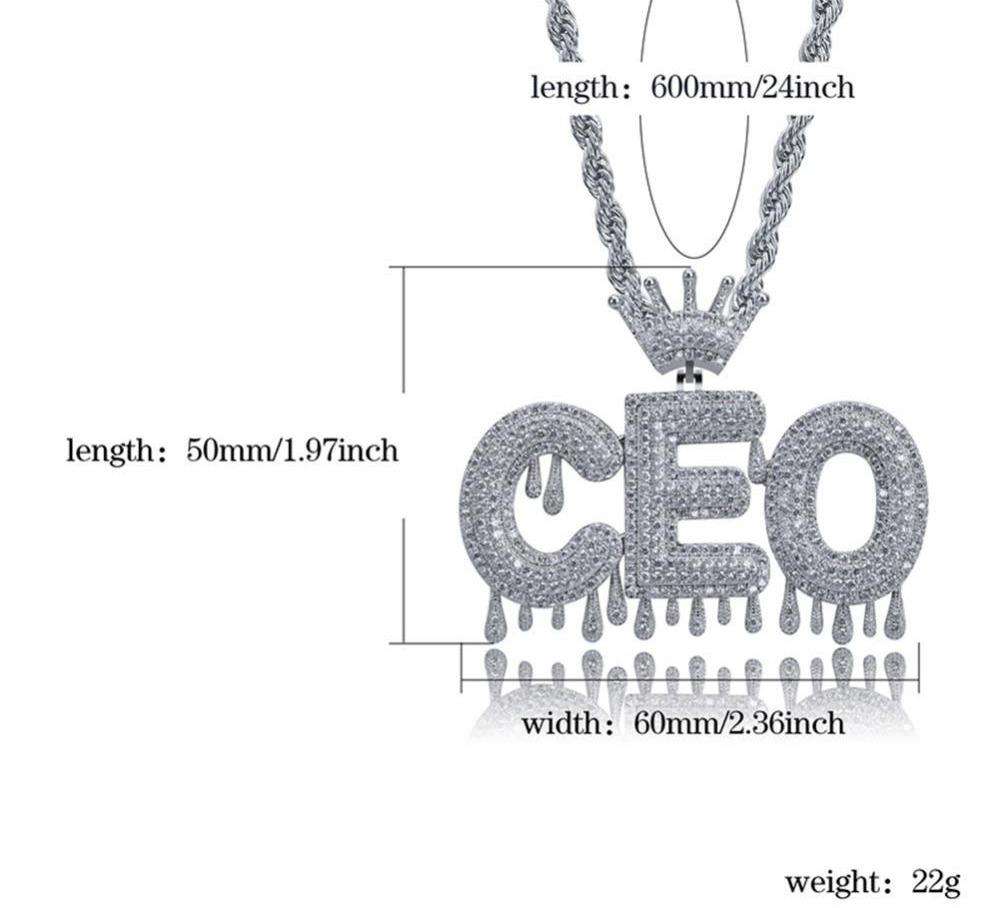 Hip Hop Fresh Jewelry hip hop jewelry Top Dawg CEO Custom Blinged-Out Chainz