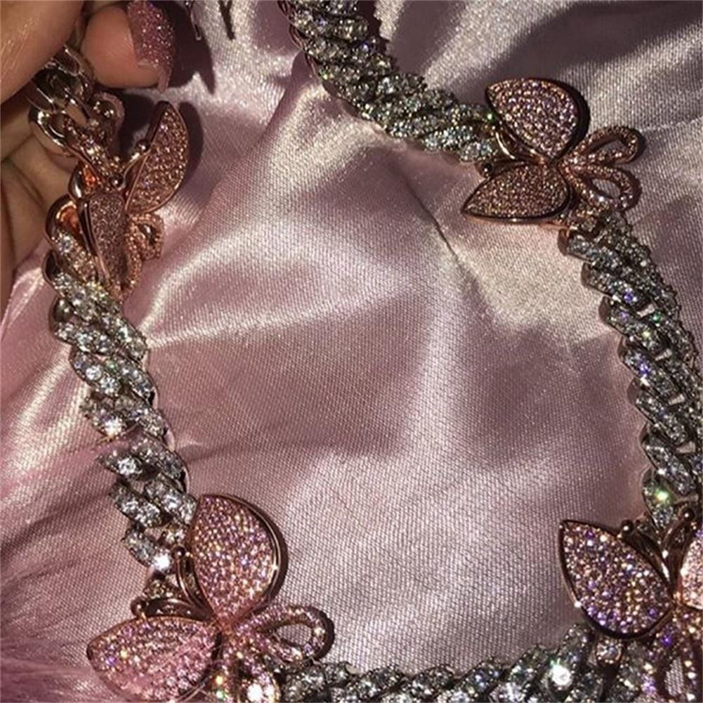 Jewelhery hip hop jewelry Paris Mini Cuban Link Choker Chain