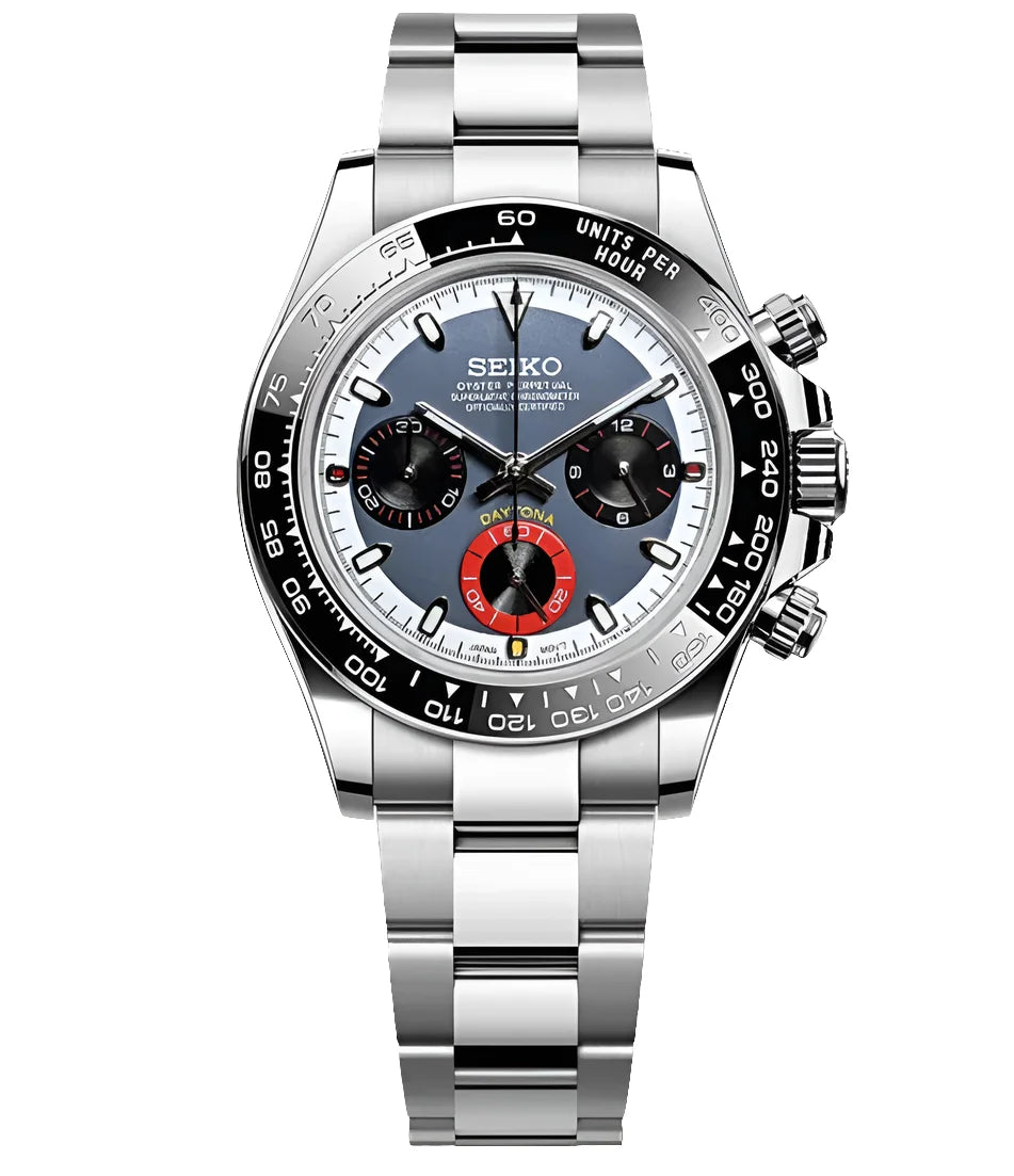 Daytona Watch Mod Redline Racer Edition Wristwatch