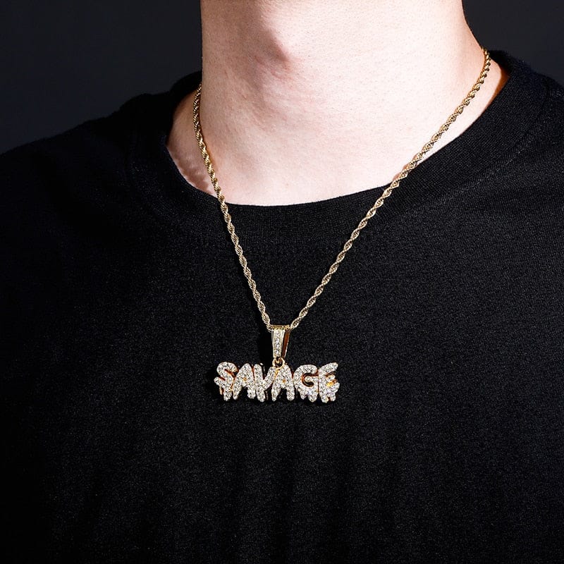 VVS Jewelry hip hop jewelry 18inch Imma Savage Necklace