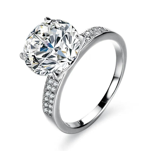 Moissanite Engagement Rings VVS Jewelry