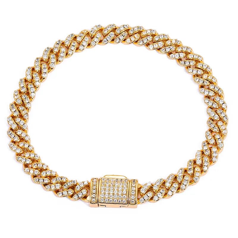 Cuban link bracelet vvs Clearance