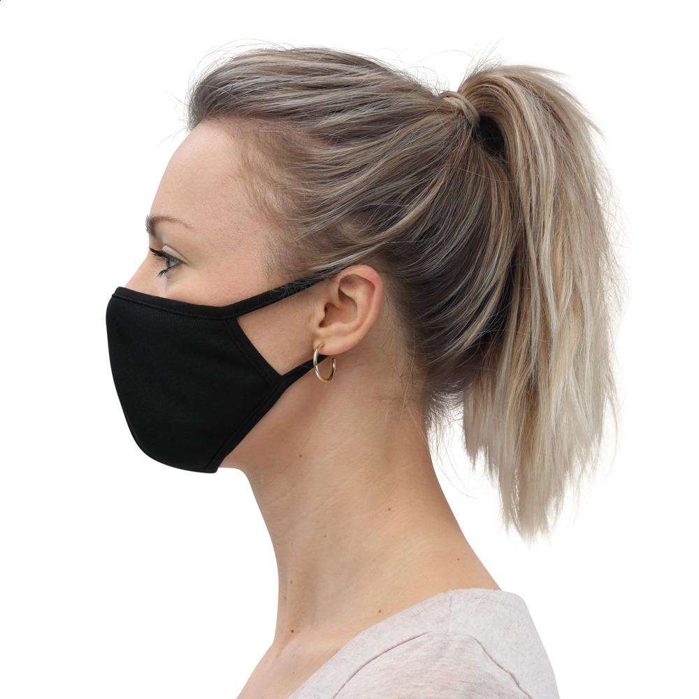 VVS Jewelry hip hop jewelry All Black Face Mask (3-Pack)