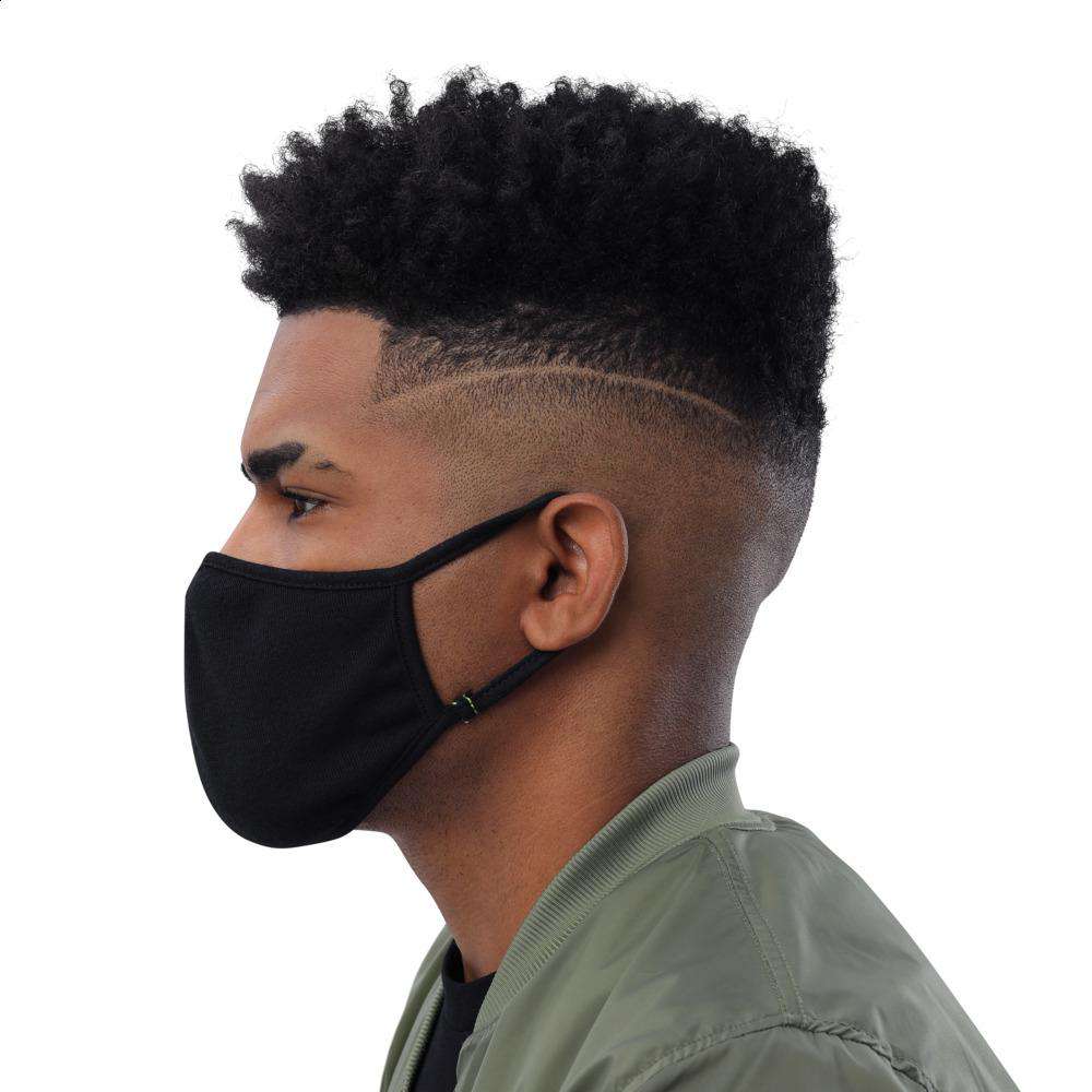 VVS Jewelry hip hop jewelry All Black Face Mask (3-Pack)