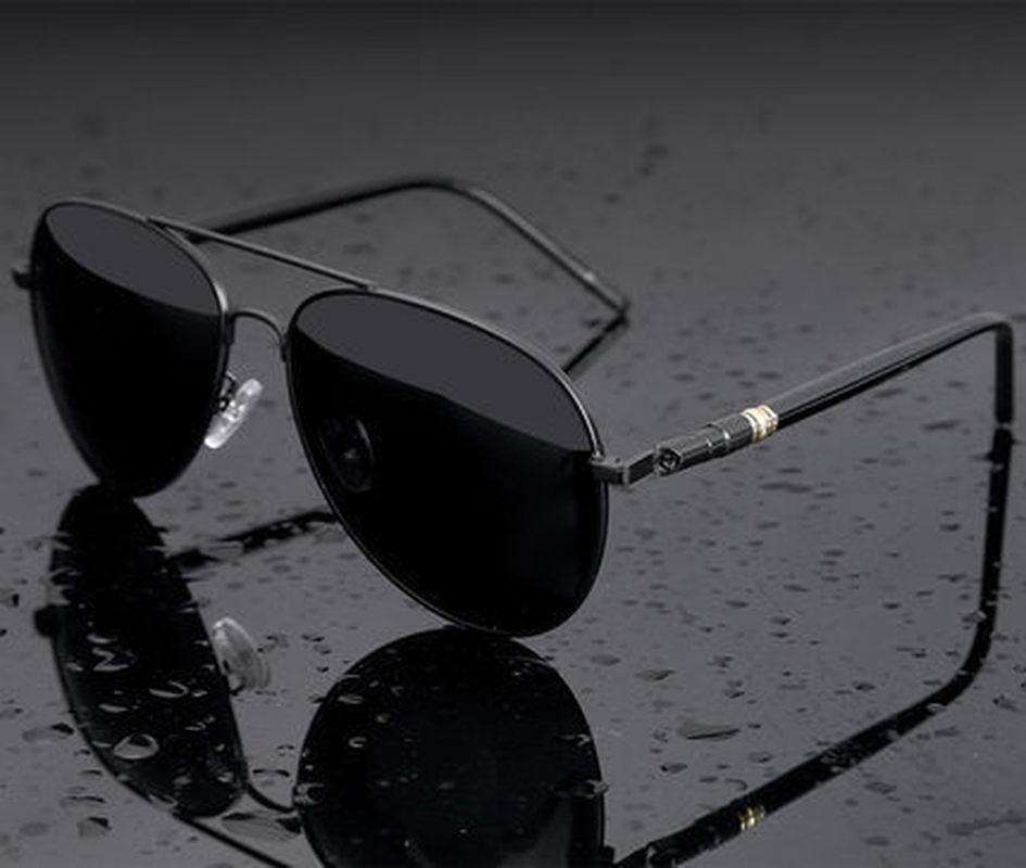 VVS Jewelry hip hop jewelry Beckham Metal Polarized Aviator Sunglasses