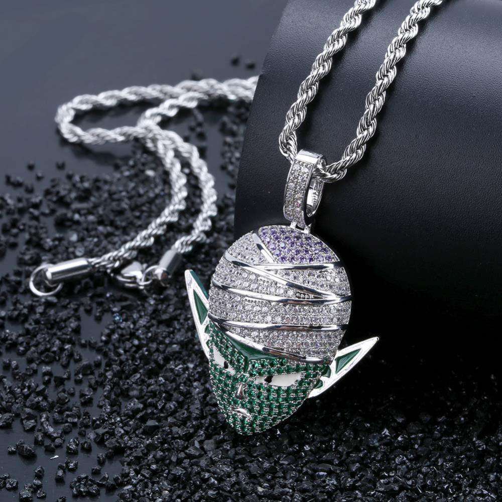 VVS Jewelry hip hop jewelry Blingy Piccolo Dragon Ball Z Cuban Pendant Necklace