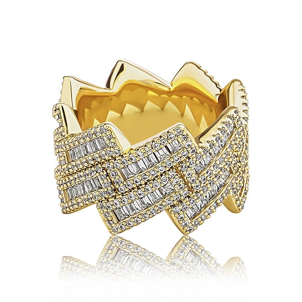 Baugette Rapper Ring Boss Baguette Ring