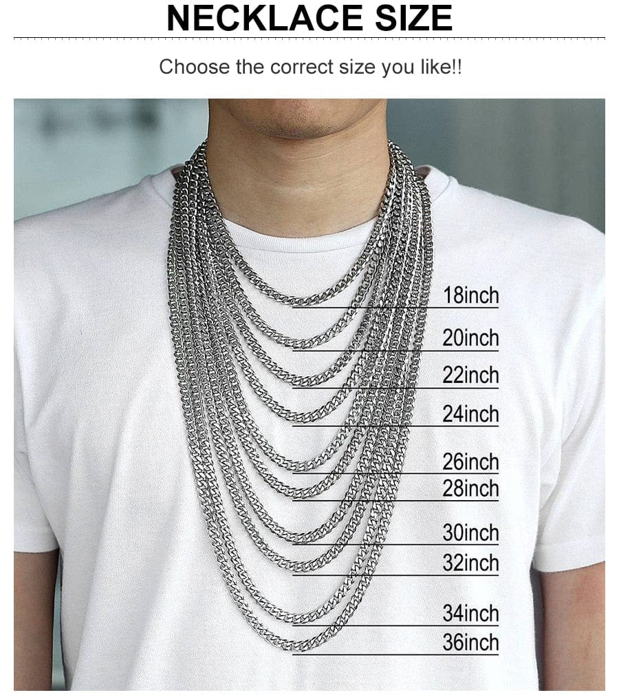 VVS Jewelry hip hop jewelry chain Stainless Steel Rope Chain