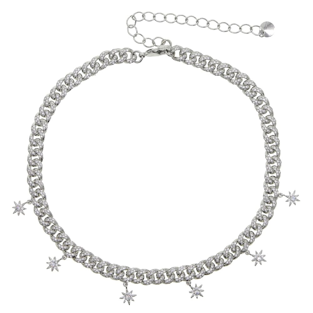 VVS Jewelry hip hop jewelry Dainty NorthStar Miami Cuban Link Choker Necklace