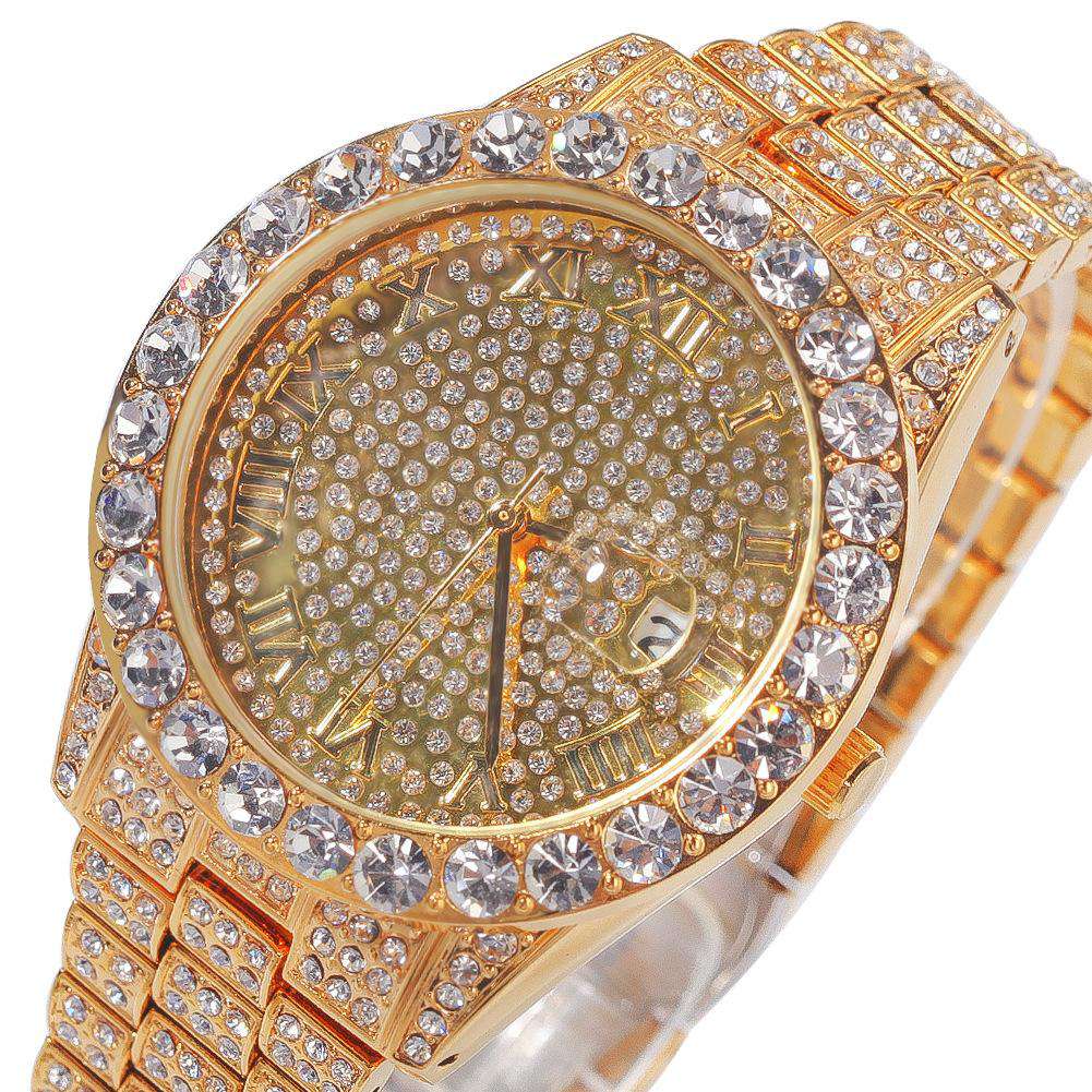 VVS Jewelry hip hop jewelry Diamondz Bust Down Watch