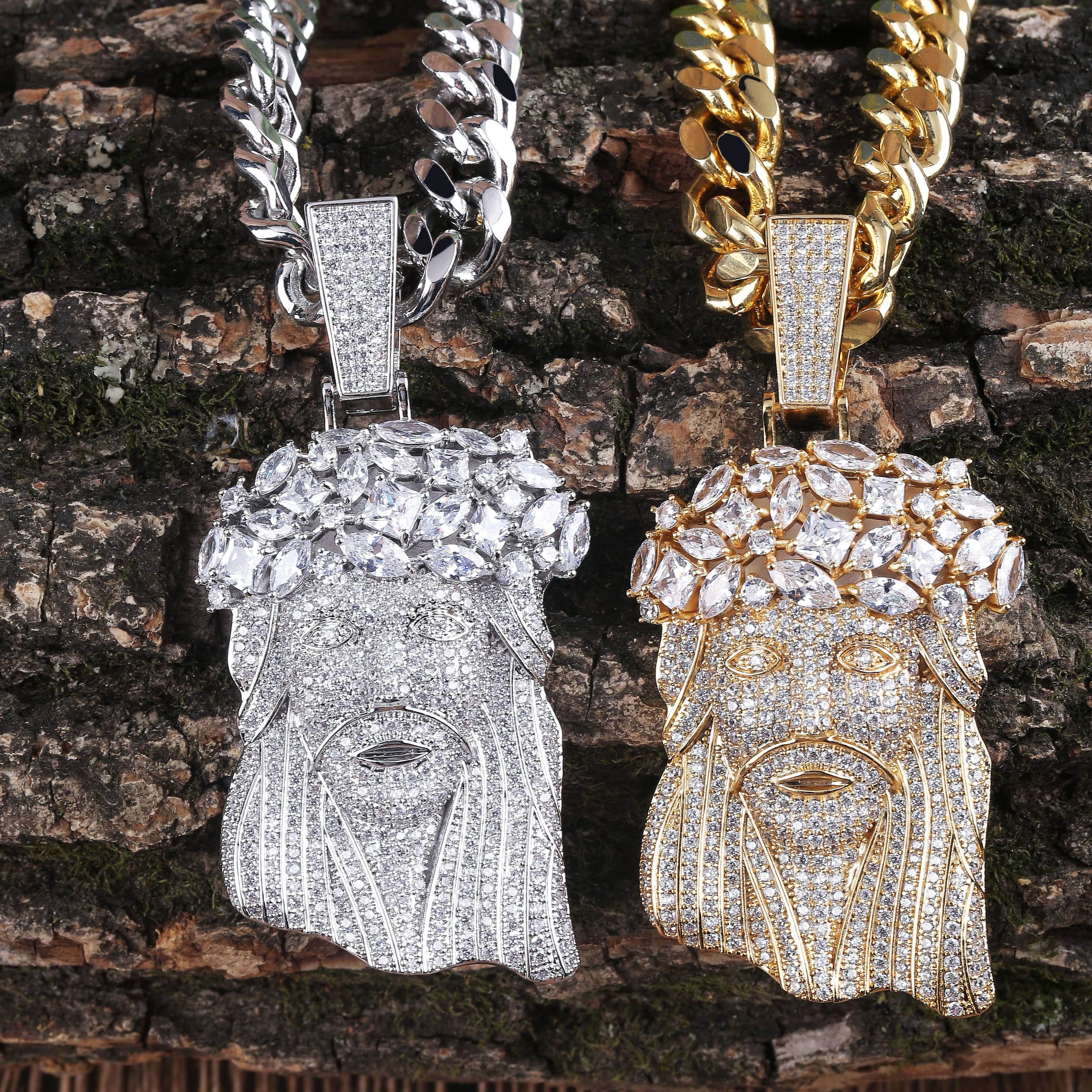 VVS Jewelry hip hop jewelry Icy King Jesus Piece