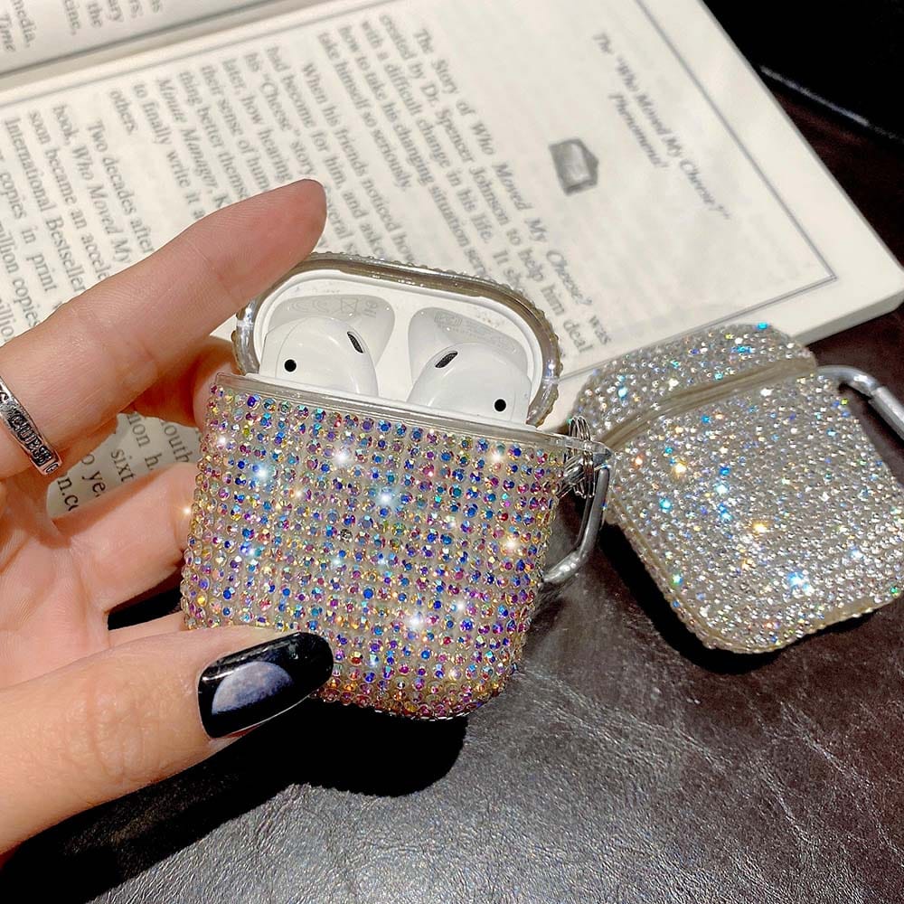 VVS Jewelry hip hop jewelry Luxury Bling AirPods Case