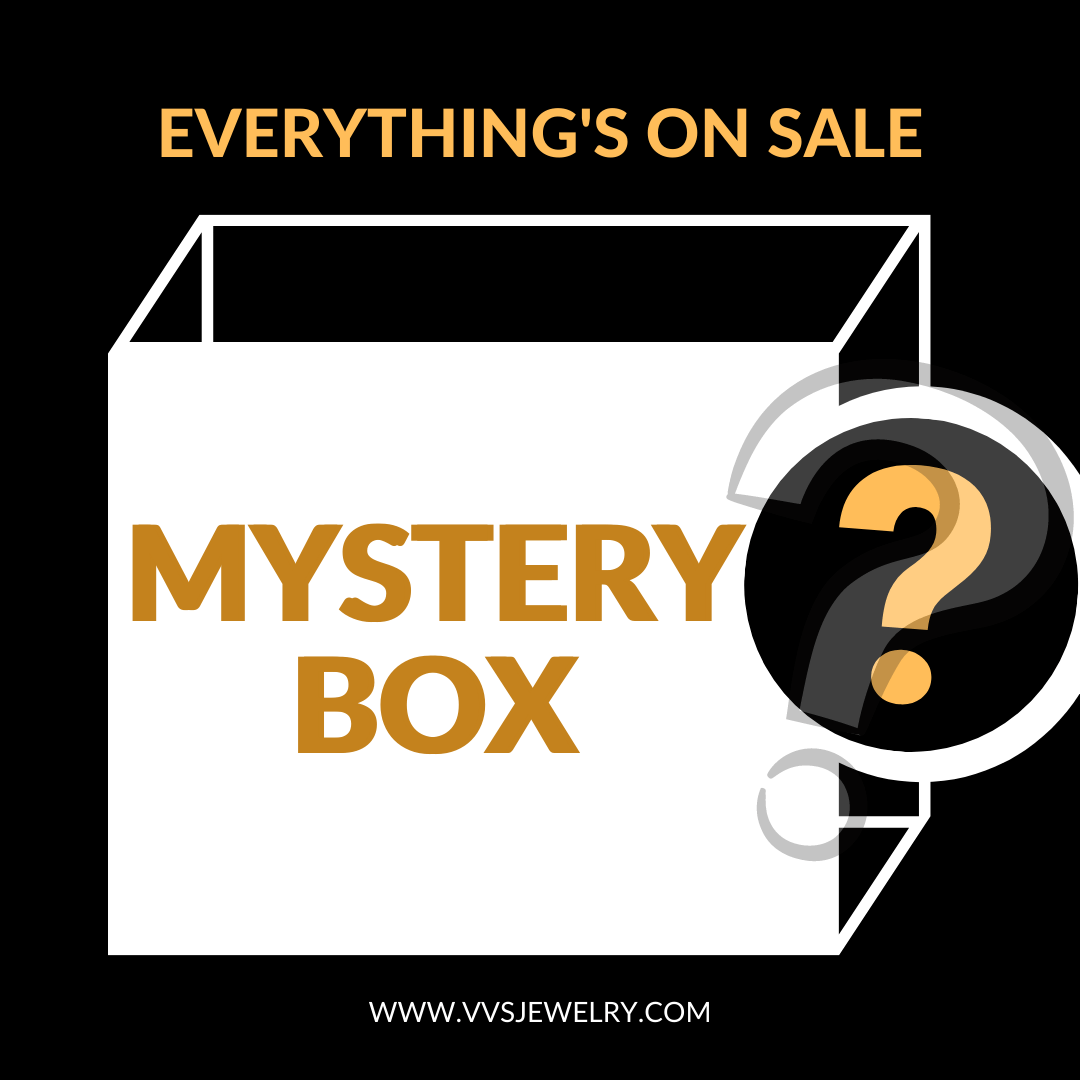 VVS Jewelry hip hop jewelry Mystery Box