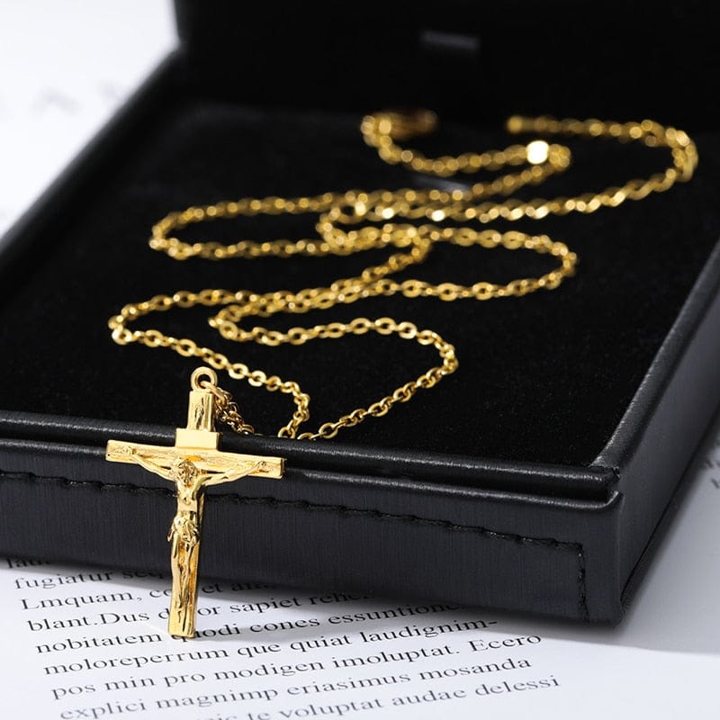VVS Jewelry hip hop jewelry necklaces Jesus Cross Pendant Necklace