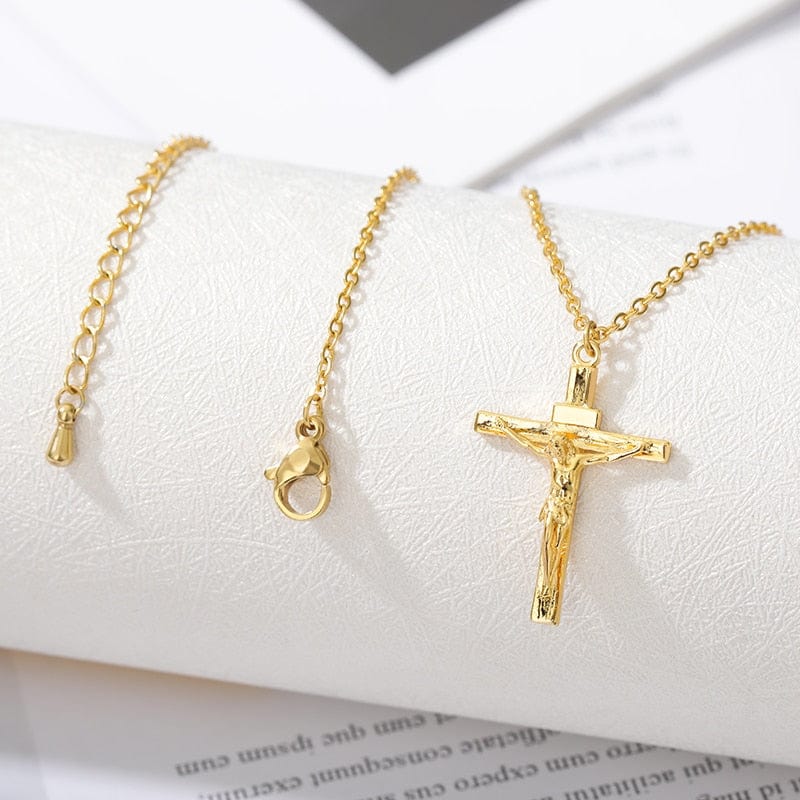 VVS Jewelry hip hop jewelry necklaces Jesus Cross Pendant Necklace