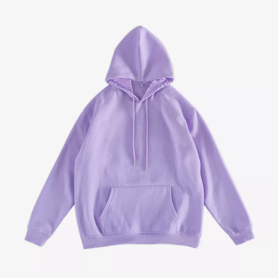 VVS Jewelry hip hop jewelry Purple / S Satin Lined Pullover Hoodies