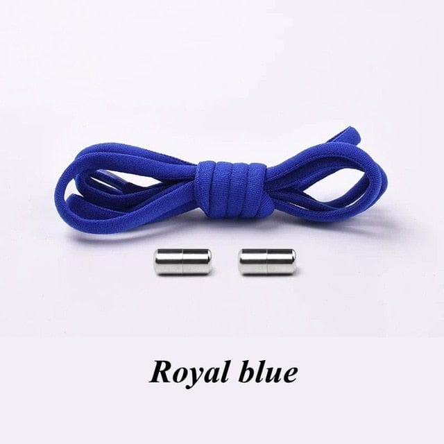 VVS Jewelry hip hop jewelry Royal blue VVS Jewelry No-tie Shoelaces