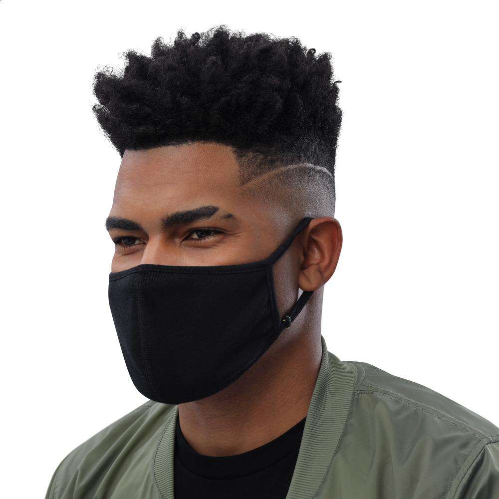 VVS Jewelry hip hop jewelry S All Black Face Mask (3-Pack)