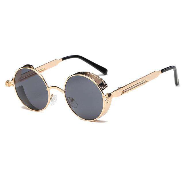 VVS Jewelry hip hop jewelry Style 2 Retro Round Sunglasses