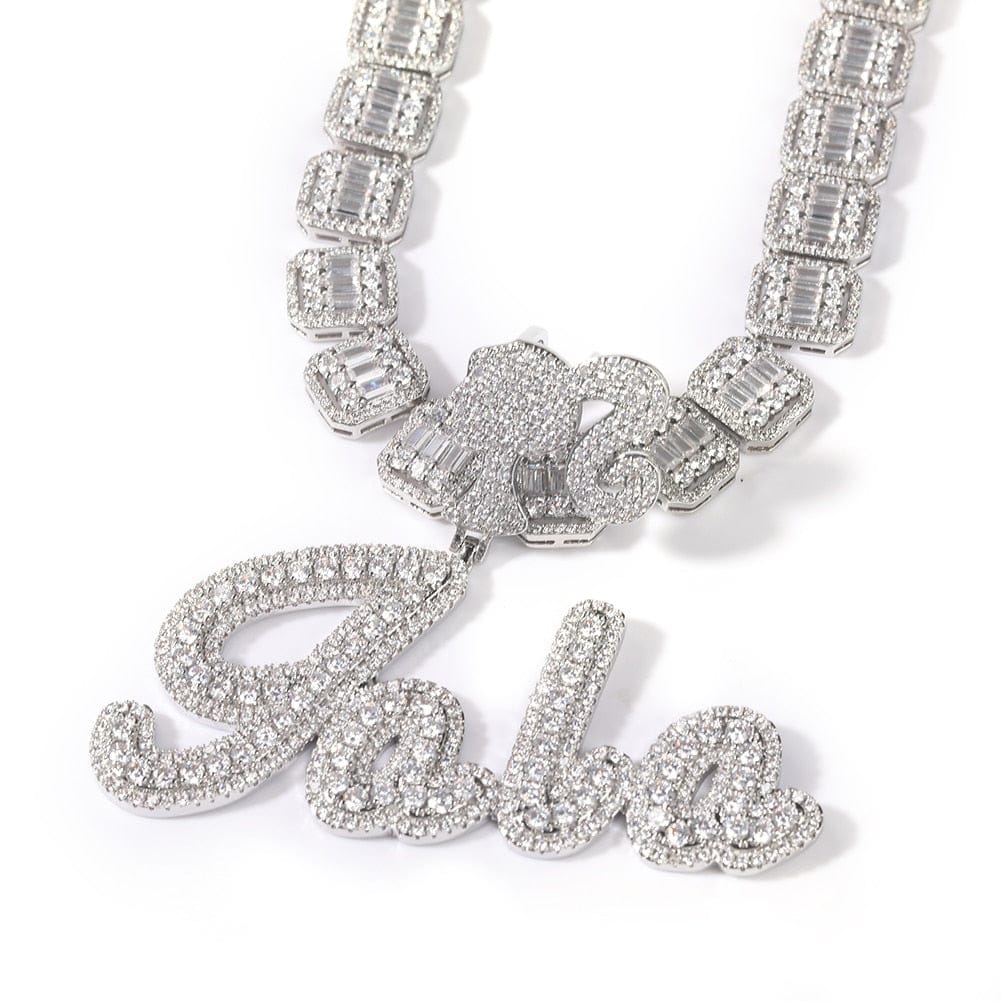 VVS Jewelry hip hop jewelry VVS Jewelry Custom Name Barbie Chain