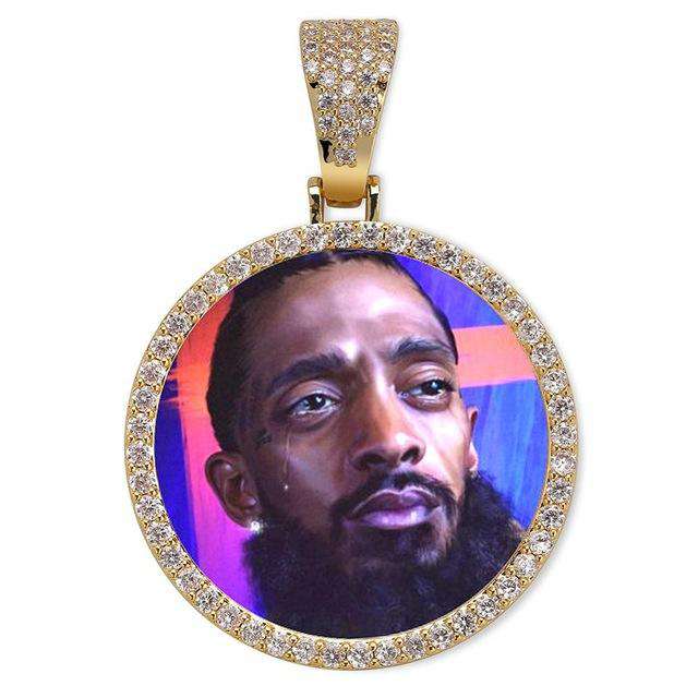 VVS Jewelry hip hop jewelry VVS Jewelry Custom Photo Pendant