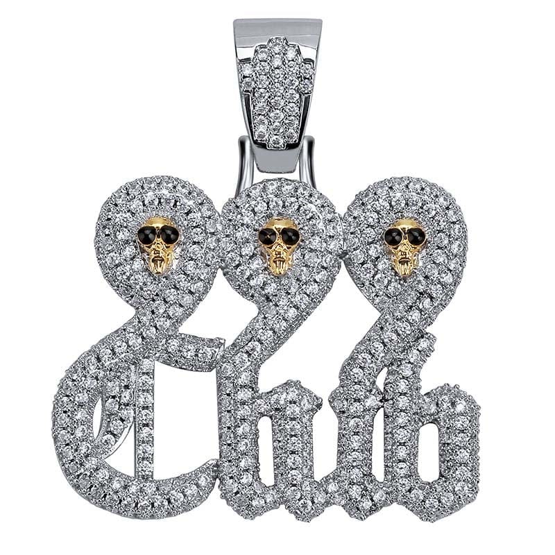 VVS Jewelry hip hop jewelry VVS Jewelry Juice Wrld 999 Club Pendant Chain