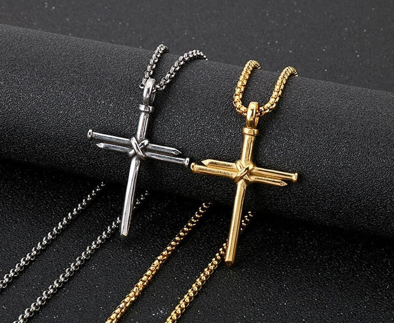 VVS Jewerly Nail Cross Pendant Chain VVS Jewelry