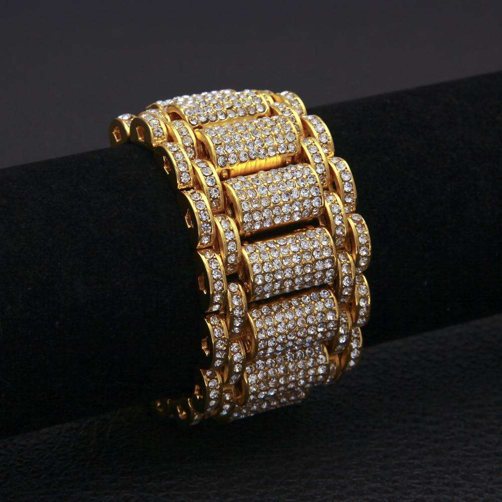 VVS Jewelry hip hop jewelry Watch Band Bracelet